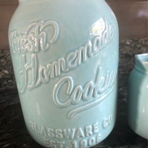 Mason Jar Style Cookie Jar only